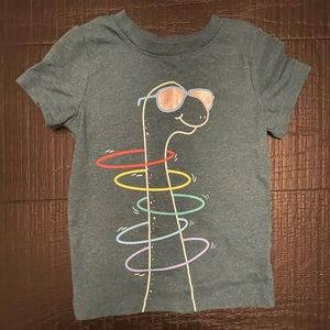 💙EUC “Cat and Jack” pullover Graphic Short Sleeve T-Shirt, Size 2T